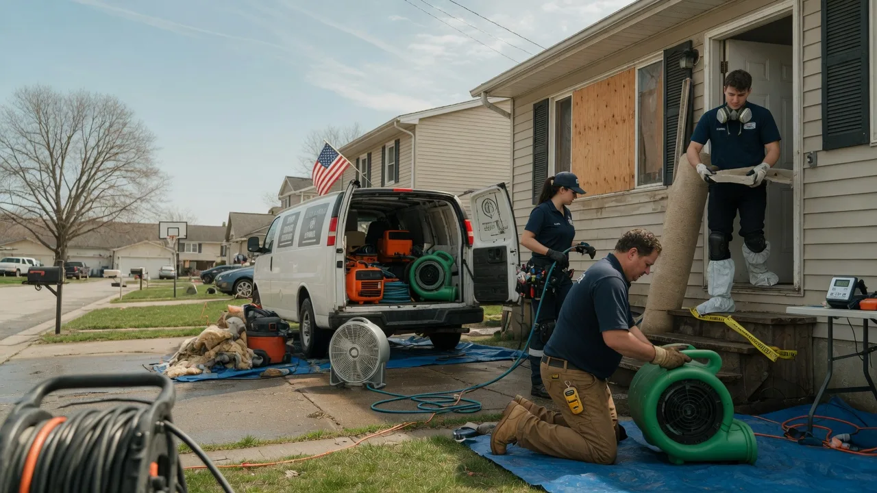 Water Damage Restoration in Kingston, ID near me